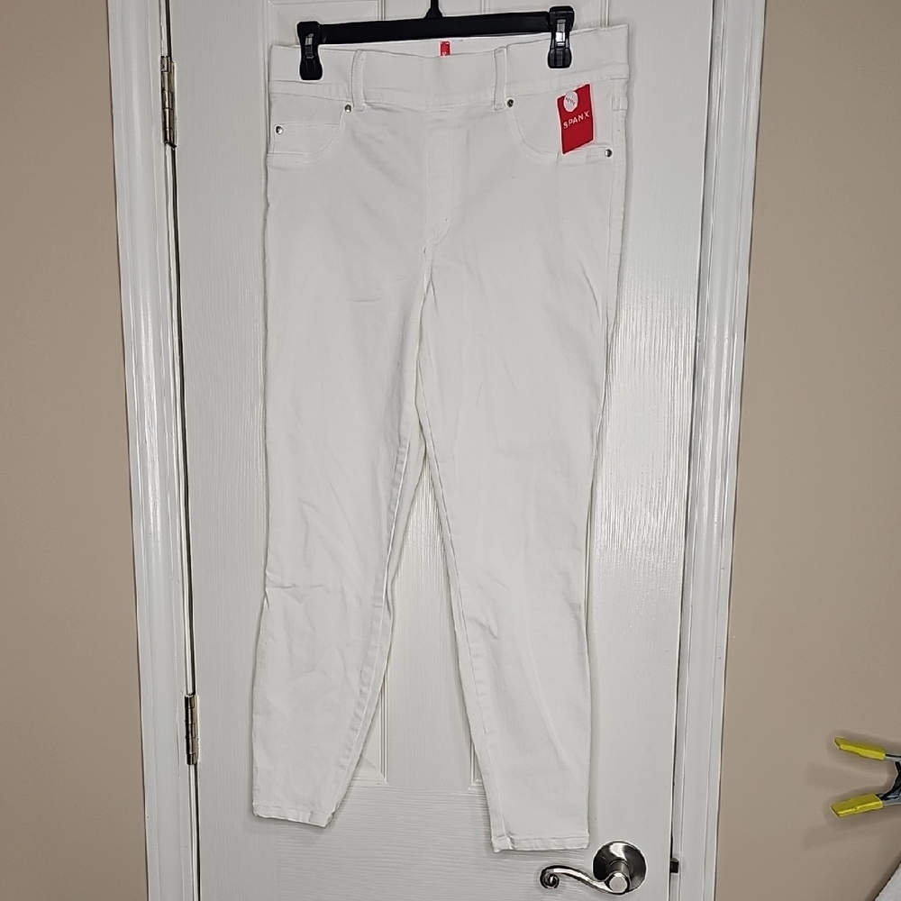 SPANX‎ Women's White Skinny Jeans Petite